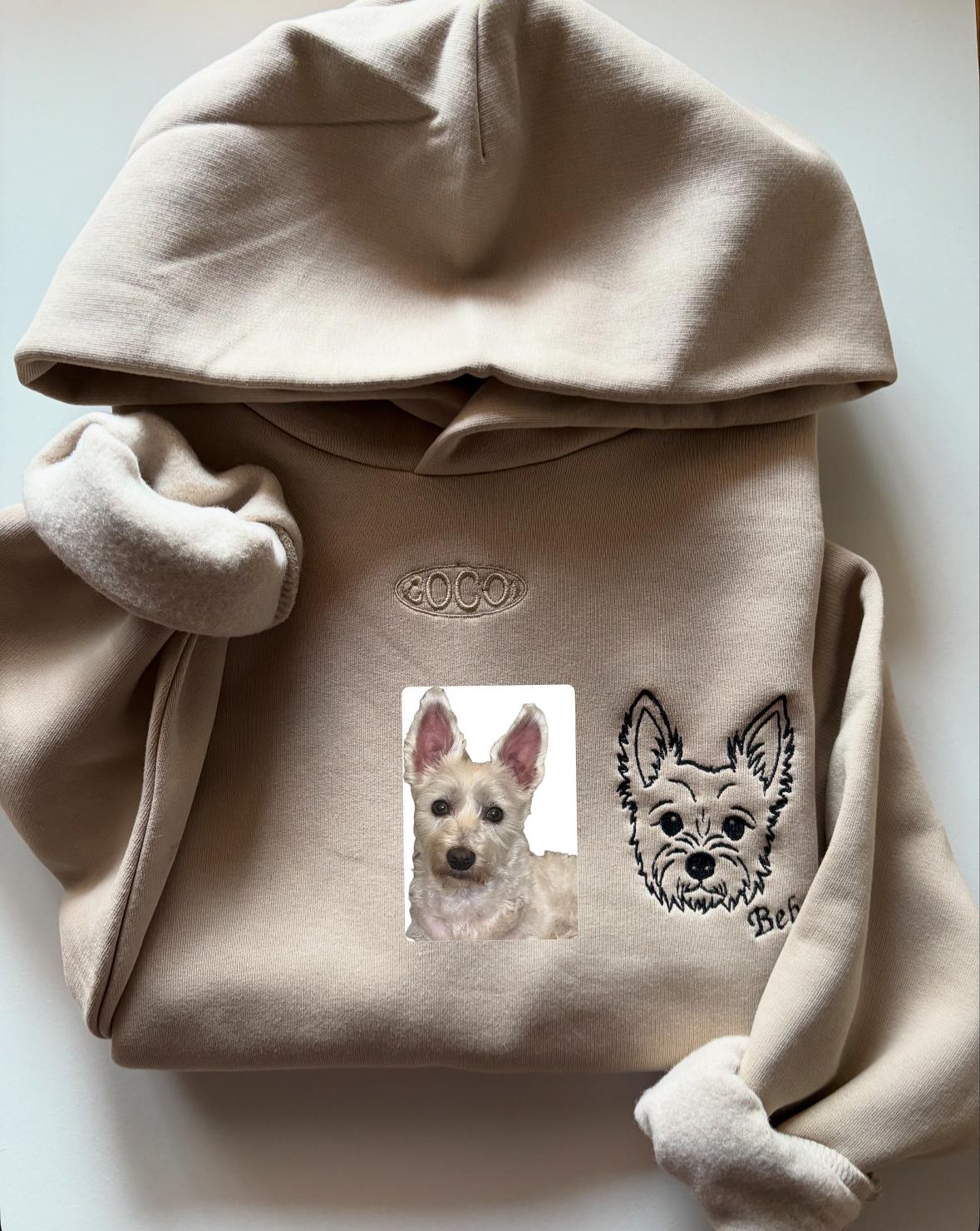 FELPA CON CAPPUCCIO PERSONALIZZATA